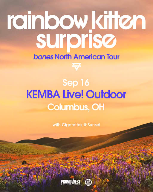 Rainbow Kitten Surprise Bones North American Tour