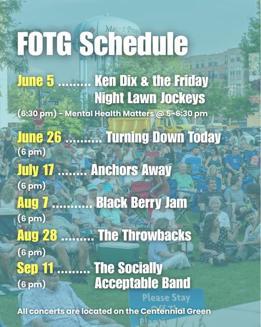 FOTF Schedule