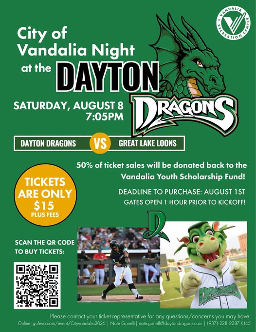 Dragones de Dayton contra somorgujos del gran lago.