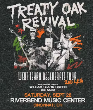 Renacimiento de Treaty Oak: Tour Degenerado del Oeste de Texas con William Clark Green y Ben Quad