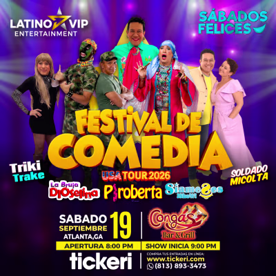 FESTIVAL DE COMEDIA EN ATLANTA