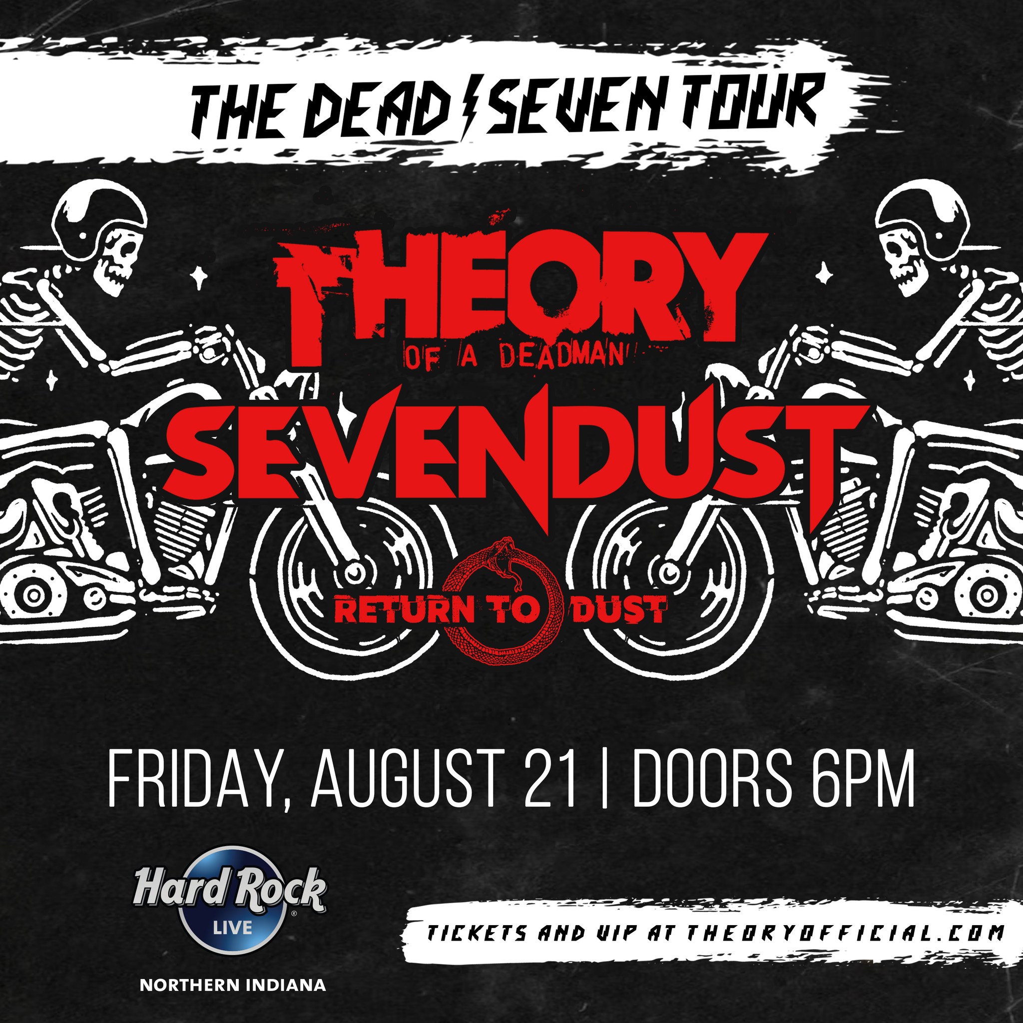 The Dead Seven Tour: Theory of a Deadman & Sevendust