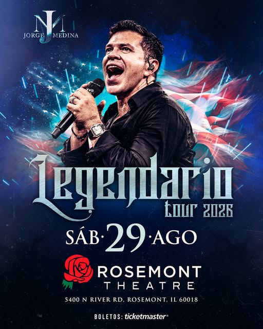 LEGENDARIO TOUR 2026 LLEGA A ROSEMONT!