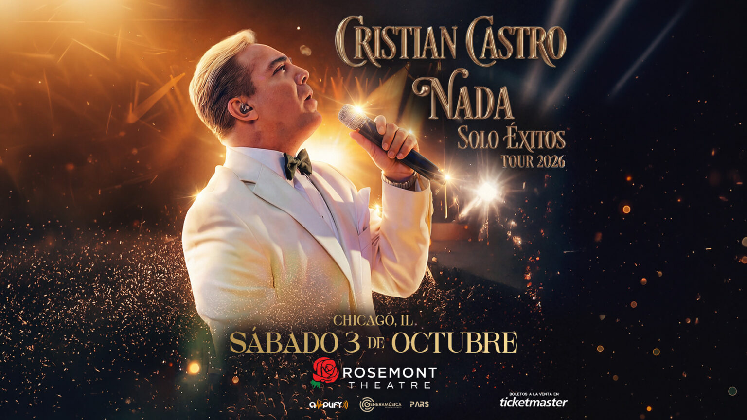 Cristian Castro “Nana” Solo Éxitos Tour 2026
