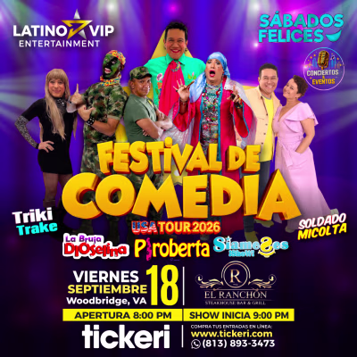 FESTIVAL DE COMEDIA en "Woodbridge, VA"