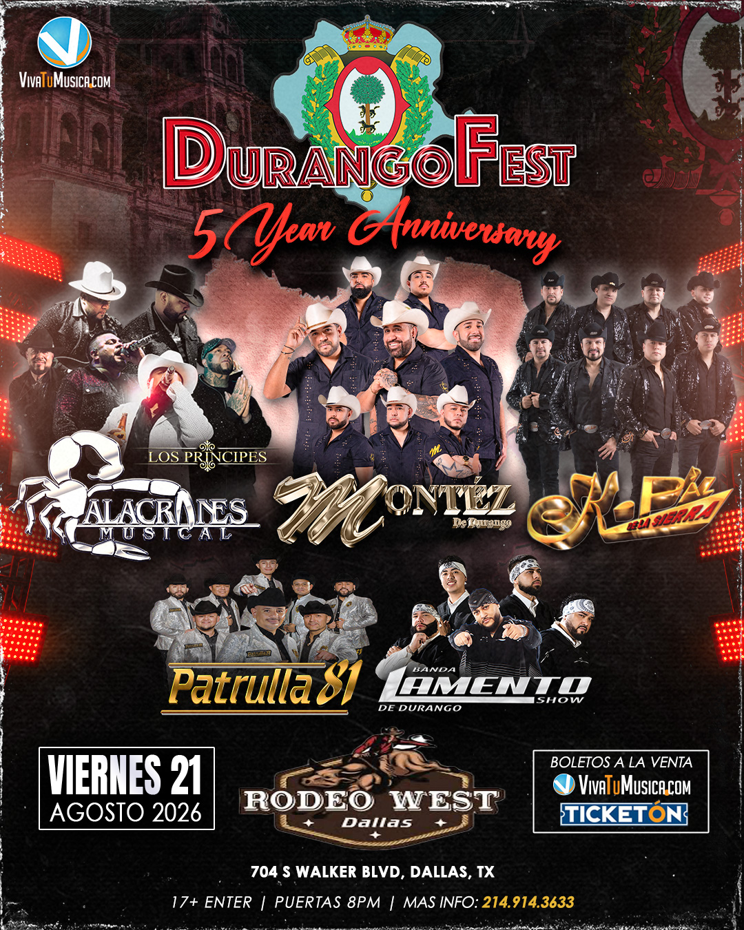DURANGO FEST - 5 Year Anniversary
