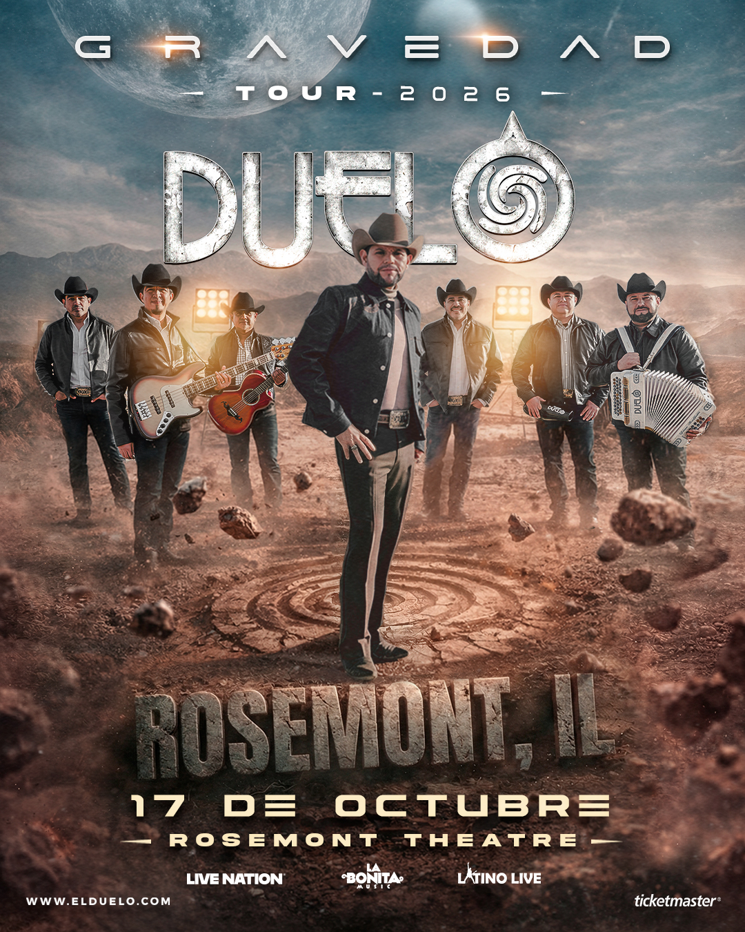 Duelo - Gravedad Tour 2026
