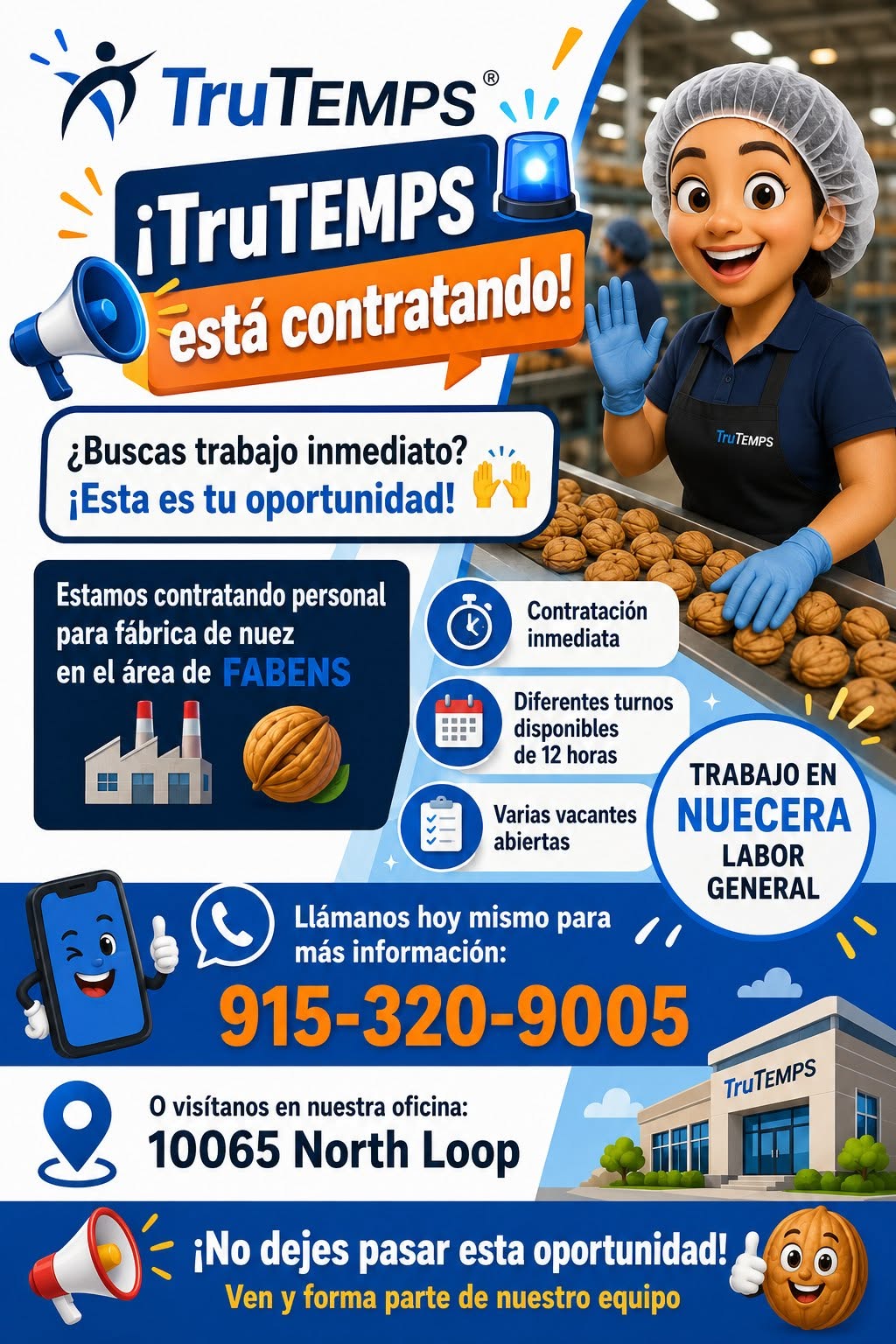 ¡TruTEMPS está contratando!