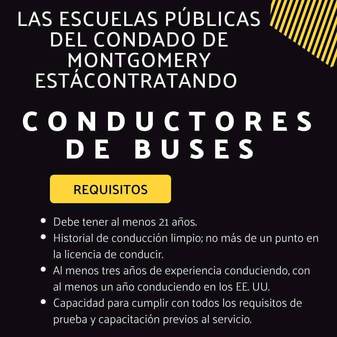 Conductor de Autobús Escolar y Ayudante de Autobús