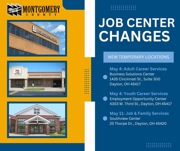 Centro de Empleo: Cambios de Ubicación (Job Center)