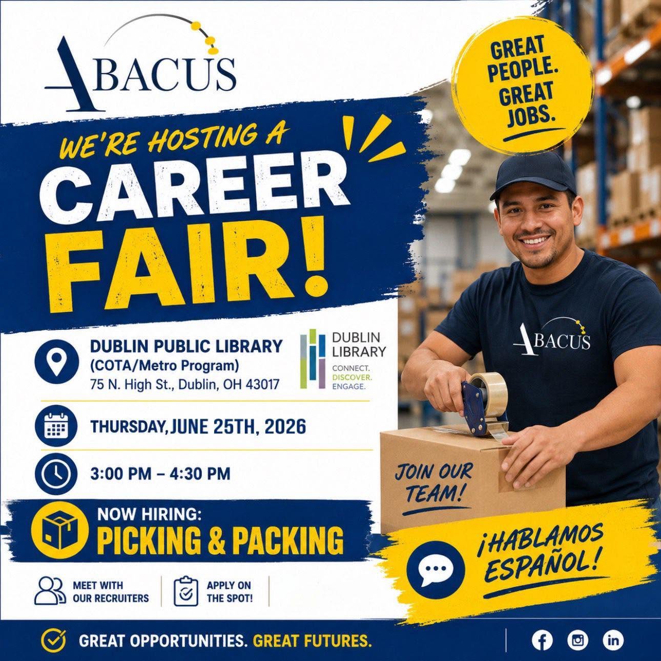 Feria de empleo - Contratación Picking & Packing